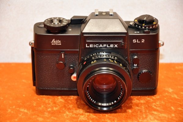 Leicaflex SL2 mit einem Leitz Summicron-R 1:2 50mm\\n\\n17.06.2022 11:48
