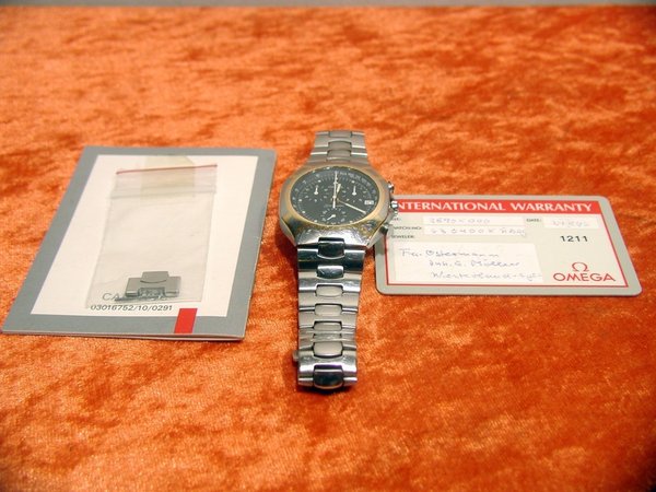 Omega Seamaster Automatik Armbanduhr mit Papieren\\n\\n03.03.2015 11:42